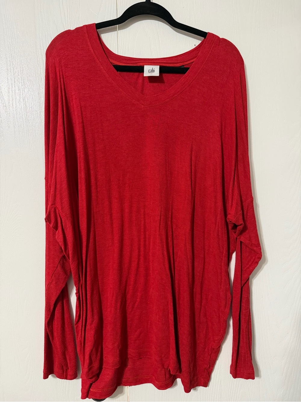 Cabi Serenity Tee Bright Red XL